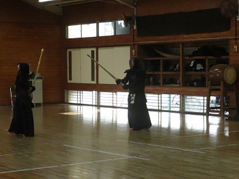 剣道（川井校長）
